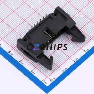 Original et nouveau HX NJ2.54-2x7P TP-CE SMD,P = 2.54mm Circuit intégré IC puce PMIC - Product Image 1