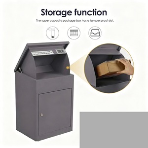 Safewell 빠른 샘플 만들기 배달 패키지 야외 보안 드롭 스마트 우편함 소포 상자 - Product Image 5