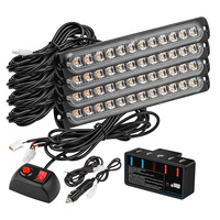 DXZ 12V LED Nachrüst-Blinklicht-Set für Versteckte Notfall-Warnleuchten CE-Zertifiziert 1 Jahr Garantie für Sicherheitsfahrzeuge LKW