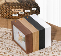 Caja de sombra de madera multifuncional, tamaño personalizado