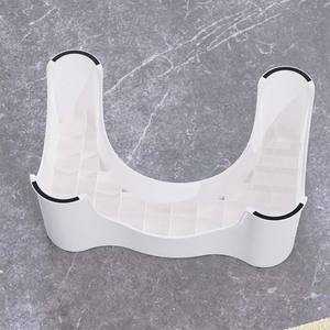 Bangku <span class=keywords><strong>Toilet</strong></span> Jongkok Modern 7 Inci Anti Selip, Dapat Ditumpuk, dengan Ottoman untuk Penggunaan di Kamar Tidur, Hotel, Rumah Sakit, Bahan Plastik - Product Image 2