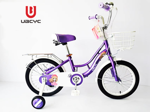 Vélo pour enfants OEM, vélos roses pour filles princesse, 12/14/16/18/20 pouces, vélo pour adolescents avec siège arrière, vélo pour enfants - Product Image 3