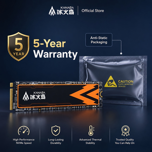 KANAGA SSD NVMe M.2 2280 Haute Performance 1 To 2 To 4 To PCIe Gen4 7000 Mo/s TLC Disque SSD Interne pour Station de Travail et Ordinateur de Bureau - Product Image 6