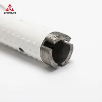 Foret à noyau de diamant brasé sous vide segmenté par couronne D35mm pour le forage de pierre