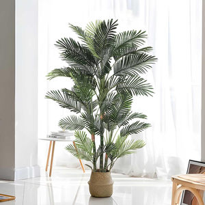 180cm 6ft Artificielle Canne Dorée <span class=keywords><strong>Palmier</strong></span> Grand Faux Plante Faux Soie Tropical Kentia Areca Arbres <span class=keywords><strong>Avec</strong></span> Pots pour Hôtel Maison Décor - Product Image 3