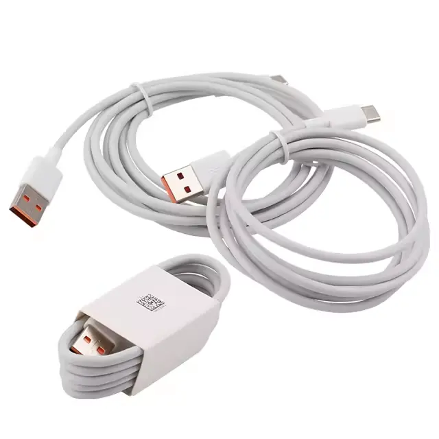 Fabricante por atacado cabo de carregamento rápido de alta velocidade USB tipo C para cabo carregador de celular