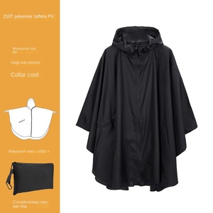 Nuevo ligero Universal para Poncho japonés Corea del Sur Europeo Americano moda hombres mujeres impermeable para exteriores impermeable - Product Image 6