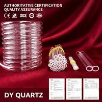 Tubo Espiral de Cuarzo de Sílice Fundida de Alta Calidad, Transparente, Resistente al Calor, para Aplicaciones Industriales, OEM, ODM, Soldadura y Corte