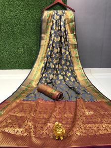 Saree ปาร์ตี้ surat งานแต่งงาน Saree อินเดีย alphanumero - Product Image 2
