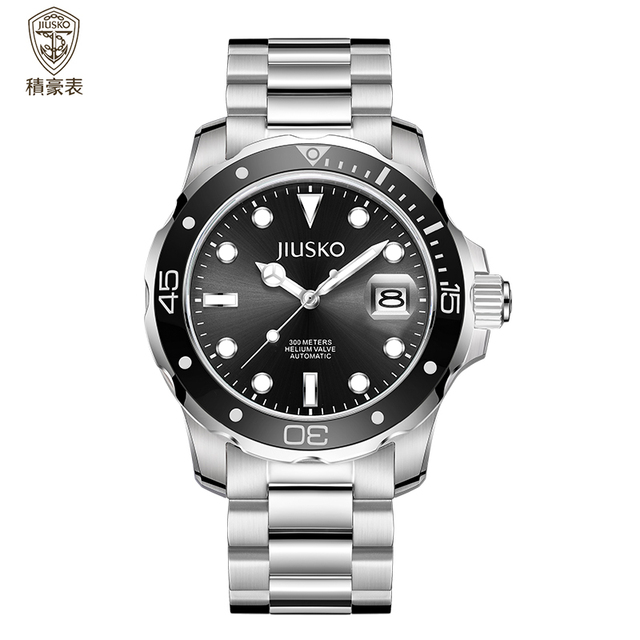 Luxury Stainless Steel 300M Waterproof Automatic Watch NH35 Japanese Movement Dive Mechanical Watches Man