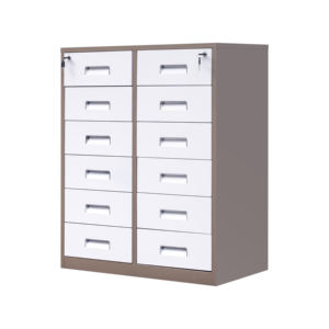 Armoire <span class=keywords><strong>de</strong></span> classement mobile moderne <span class=keywords><strong>en</strong></span> <span class=keywords><strong>acier</strong></span> verrouillable et mince à roulettes pour bureau, atelier et entrepôt - Product Image 3