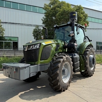Tractor Agrícola de Servicio Pesado Changfa 2204 Edición Corona Dorada de 70HP con Tracción en las 4 Ruedas y Transmisión por Engranajes, 6400 kg, para Arado, Labranza y Cosecha