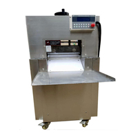 Machine à trancher automatique pour viande congelée, machine à trancher pour saucisses, bacon, bœuf, mouton