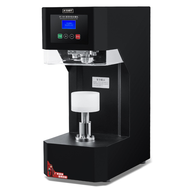 Fully Automatic Commercial Can Sealing Machine for Milk Tea Shops Beer Light Food Shops & Cake Shops-Aluminum Can Packaging