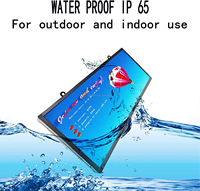 Letrero LED para Exteriores P6, Pantalla Digital con Imagen Desplazable, Tablero de Pantalla LED Impermeable, Pantalla Programable de Píxeles LED para Tiendas y Restaurantes
