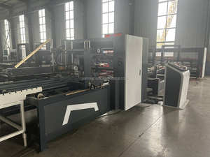 Máquina de embalaje <span class=keywords><strong>y</strong></span> encolado de cajas de papel automáticas JL, máquina de embalaje de encolado plegable de cajas de cartón corrugado - Product Image 3