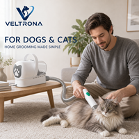 Kit de Toilettage pour Animaux 7-en-1 : Aspirateur, Tondeuse, Brosse et Épilateur pour Chien et Chat – Nettoyage des Poils – Vente en Gros