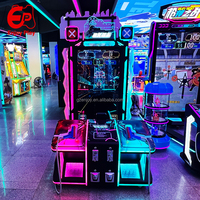 Indoor Laser Schietspel Arcade Machine Fabrieksdirect 1-2 Spelers Muntenautomaat 65 Inch Sim Pistool Multi Ticket voor Winkelcentrum FEC Op Maat
