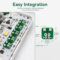 Module PCB à lumière blanche ZhonNa 8,4x8,4 mm pour instruments, équipement d'analyse, pièces de rechange, composants électroniques, accessoires