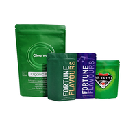 Emballage alimentaire 14g 28g pochette debout en plastique personnalisée anti-odeur 3.5 grammes avec mon logo sacs en mylar