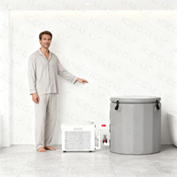 AirCore C Mini Lite, Baignoire Gonflable + Refroidisseur Mini Lite |   Étanchéité IPX5 pour une utilisation en extérieur |   Bain de glace