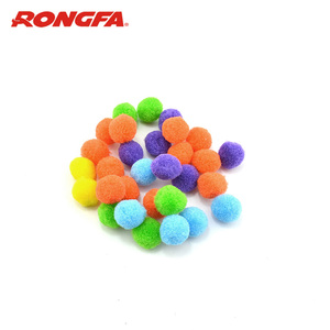 En gros 100 Pièces <span class=keywords><strong>Pompon</strong></span> Boule Assorties Pompons De Couleur Jouet Doux Balles pour Passe-Temps et Artisanat Créatif - Product Image 4