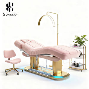 Fauteuil de <span class=keywords><strong>Massage</strong></span> Chauffant Électrique à Bas Prix pour Spa Soin Esthétique et Cils Lit de Beauté Vibrant Table de Soin pour Salon Médical Hôtel et Chambre - Product Image 3