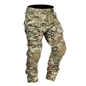 DSF88 Olive Green Camouflage Tactical Pants Oxford Cloth Durable Outdoor <b>Trousers</b> Detachable <b>Knee</b> <b>Pads</b> Training Hiking - Product Image 5