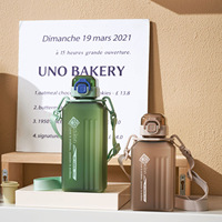 Nouvelle arrivée : Gourde créative et colorée à boire directement, avec logo personnalisé, en PC, pour les voyages et les cadeaux
