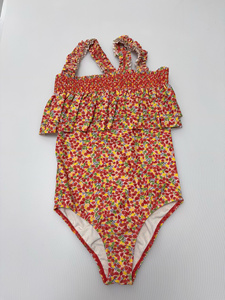 Maillot de bain pour enfants imprimé en gros 2025 été à manches longues garçon maillots de bain troncs à volants filles Bikinis ensemble Biquinis baigneurs vêtements - Product Image 5