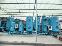 Générateur d'azote PSA professionnel de haute pureté avec moteur et pompe, fonctionnement continu et stable, ligne d'installation économe en énergie
