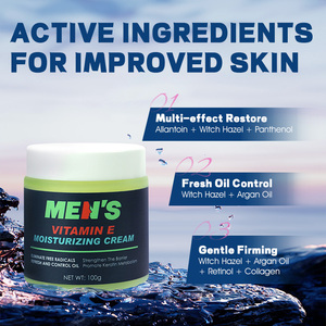 Soins de la peau pour hommes : Nettoyant moussant + Tonique + Masque peel-off anti-points noirs + Crème à la vitamine E, Nettoyage en profondeur, Contrôle du sébum, Réparation et anti-âge - Product Image 5