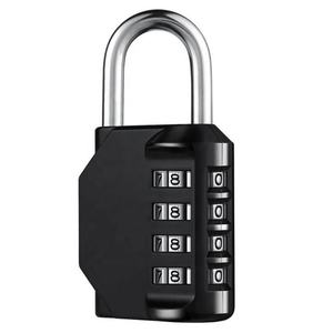 Mini Combination Code Padlock 4-Digit <strong>Number</strong> <strong>Lock</strong> Waterproof Durable Zinc Plated Finish with Colorful Design - Product Image 6