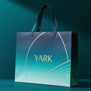 Sacs d'emballage pour épicerie à emporter en kraft recyclable, sacs en papier personnalisés pour la livraison de nourriture en restaurant - Product Image 5