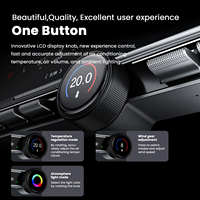 Accessoire automobile : Écran tactile avec éclairage et station d'accueil pour Tesla Model 3/Y/3 Highland/Y Juniper, extension de base de console à bouton, adaptateur de voiture