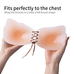 <span class=keywords><strong>Reggiseno</strong></span> Invisibile Push-up in Silicone con Chiusura Frontale <span class=keywords><strong>Senza</strong></span> <span class=keywords><strong>Spalline</strong></span> - Product Image 5