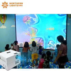Интерактивная игра с шарами, интерактивные игры с шарами, Интерактивная проекционная система для детей