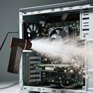 GTX 500ジェットファンエアブロワーミニターボファン130000エアドライヤーLEDライト付きカークリーニング強力なジェットファン - Product Image 6