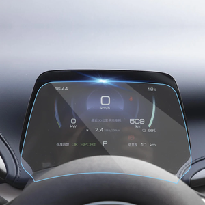 Neue Autozubehör-Bildschirm folien für BYD Dolphin 2022 12,8 Zoll ATTO 3 Navigation Dashboard Displays chutz folie aus gehärtetem Glas - Product Image 2