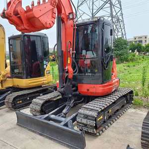 Excavatrice multifonctionnelle d'occasion de 5 tonnes KUBOTA KX155, presque neuve, en parfait état, excavatrice KUBOTA 155 d'occasion à vendre - Product Image 2