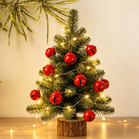 Cloches de Noël en promotion pour décorations de sapins et de cadeaux, cloches de Noël en métal électroplaqué or et rouge, personnalisables