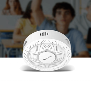 Milesight GS601 Vape Detector Smoke AlarmリアルタイムステータスアラートPM1.0/2.5/10、および学校用TVOC - Product Image 2