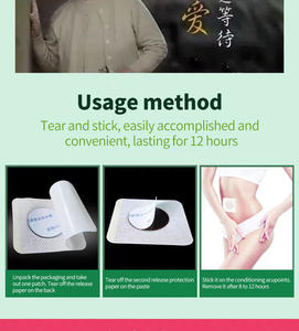 Bantalan Moxibustion pelangsing Acupoint, untuk kesehatan, merangsang sirkulasi darah kronis dan kelelahan, Moxa medis - Product Image 6