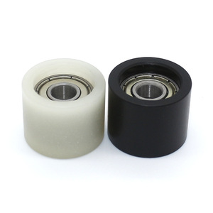 MTZC Riemens cheibe 696ZZ Flach rolle Zwei Lager beschichtet mit Kunststoff und Gummi Hoch tragende Schiebetür Schiebe schienen rad - Product Image 4