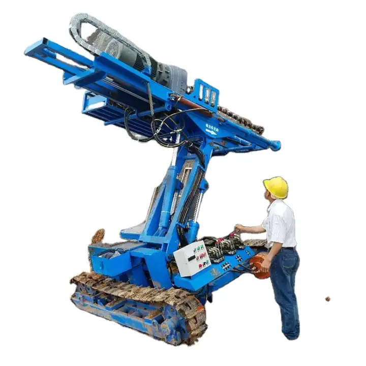 Amplamente Utilizado Multifuncional Rig Drilling Machine Crawler Anchor Dth Drill Machine