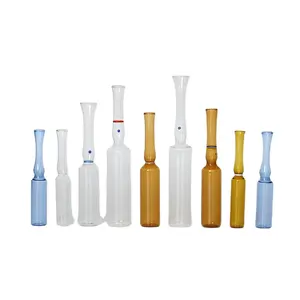 1ml 2ml 3ml 5ml farmasötik ampul şişeleri steril cam ampul enjeksiyon flakonları