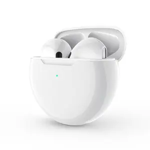 Ruizu F65 JL6973 earphone Bluetooth nirkabel, headphone earbud Stereo olahraga tahan air dengan mikrofon untuk semua ponsel