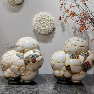 New Design Pottery Antique Hotel Decoration Handmade <b>Retro</b> Ceramic Vase for Home Decor Creative Ceramic Vases - Product Image 2