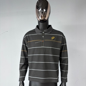 PL851 <span class=keywords><strong>Polo</strong></span> da uomo ricamata in piqué di cotone con Logo personalizzato stampato in maglia da Golf di alta qualità per uomo - Product Image 6