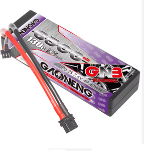 Batteria LiPo GNB GAONENG ad Alta Capacità 6500MAH 2S HV 7.6V 130C con Cavo XT60 e Custodia Rigida per Auto e Barche <span class=keywords><strong>RC</strong></span> 1:10 - Product Image 4